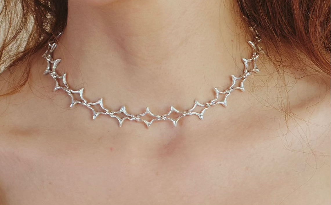 Swarovski sparkling 2025 star necklace